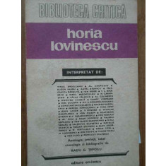 Horia Lovinescu - Colectiv ,280526