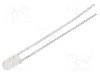 Dioda LED, 3mm, ro&amp;#351;ie, 1000mcd, 20mA, 1,6...2,4V, LUCKYLIGHT - 304VC2J-2BD