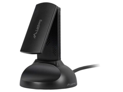 Card rețea WiFi USB 3.0 LANBERG negru 1.2Gbps dual band 2.4/5GHz foto