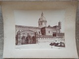 Catedrala din Palermo// fotografie sec. XIX, Giorgio Sommer Napoli
