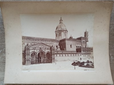 Catedrala din Palermo// fotografie sec. XIX, Giorgio Sommer Napoli foto