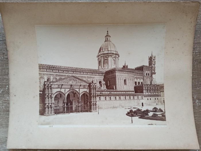 Catedrala din Palermo// fotografie sec. XIX, Giorgio Sommer Napoli