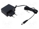 Alimentator ESPE pulsatoriu 12VDC 1,5A 18W plug-in