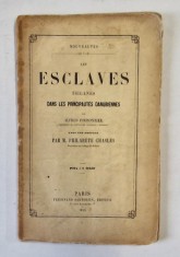 LES ESCLAVES TSIGANES DANS LES PRINCIPAUTES DANUBIENNES par ALFRED POISSONNIER -PARIS 1855