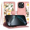 Husa Flip Roz Apple iPhone 16 Pro, Techsuit FlipCraft, protectie, acces facil porturi