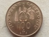 NOUA CALEDONIE-100 FRANCS 1976
