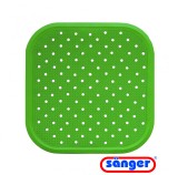 Covoras antiderapant pentru dus 56x56cm - Verde