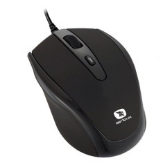 Mouse USB wired Serioux Pastel 3300 Negru