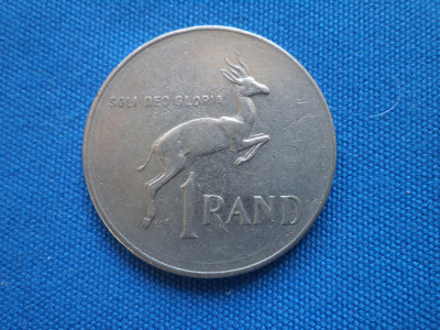 1 RAND 1977 / AFRICA DE SUD foto