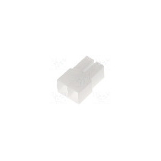 Carcasa conector 2 pini, pentru conectori 6.3mm cu click, 100.020W, IMP, T220345