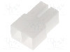 Carcasa conector 2 pini, pentru conectori 6.3mm cu click, 100.020W, IMP, T220345 foto