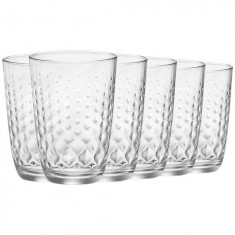 Set 6 pahare Long Drink Bormioli Glit 395 ml