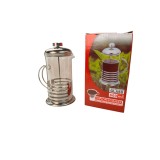 Infuzor ceai/cafea, sticla si inox, 600 ml
