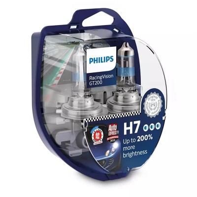 Bec halogen H7 Philips Racing Vision +200% 77786 12972RGTS2 foto