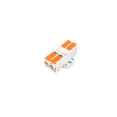 Conector legatura Doza 2 Poli, Dublu, KV226, 41A 450V 0.5-6mm2