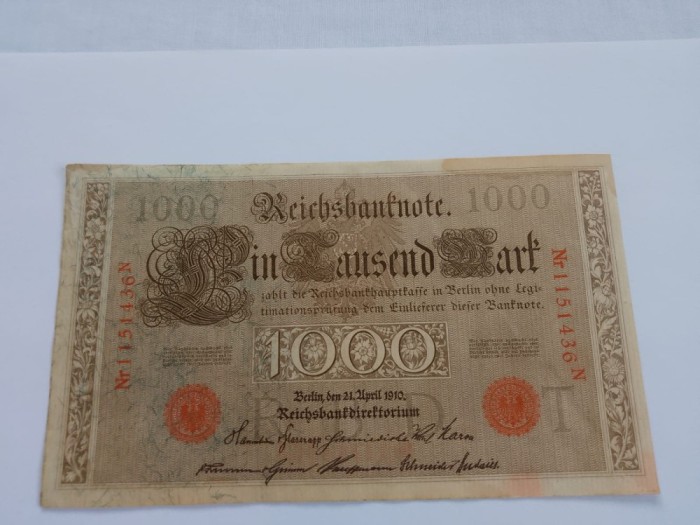 1000 marci 1910