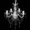 Candelabru, 5 becuri, transparent - 4