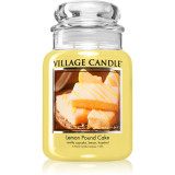 Village Candle Lemon Pound Cake lum&acirc;nare parfumată 602 g