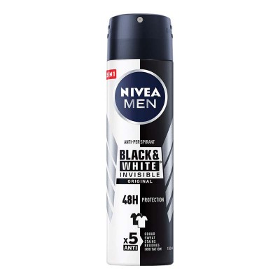 ANTIPERSPIRANT MEN BLACK&amp;amp;WHITE INVISIBLE ORIGINAL SPRAY 150ML foto