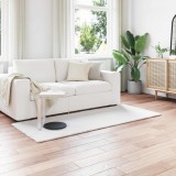 Cumpara ieftin Covor din Blana Faux de Iepure Olite Alb 80 x 200 cm Poliester