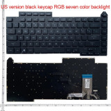 Tastatura Laptop Gaming, Asus, ROG Strix Scar 15 G533QM, G533QR, G533QS, iluminata, conector RGB 20 pini, layout US