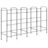 Cumpara ieftin Raft de depozitare pentru 12 lazi argintiu 190x33x116 cm otel