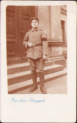 HST P782 Poză militar german Primul Război Mondial foto
