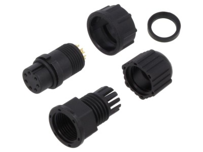 Conector circular mamă 7 pini IP67 foto