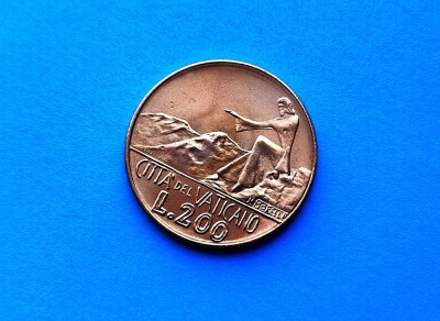 200 Lire 1978 Vatican-AUNC-RAR foto