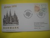 HOPCT PLIC FDC S NR 64 DANEMARCA-EUROPA CEPT 1978