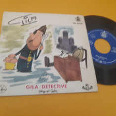 VINIL GILA-GILA DETECTIVE 1959 DISC HISPAVOX STARE EX