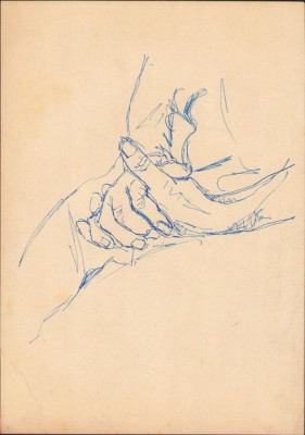 A1618 Schiță de Dimitrie &amp;bdquo;Puiu&amp;rdquo; Eitel, nesemnată foto