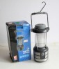 Lanterna Felinar LED Camping cu Busola si Carlig Cort, 21cm, Baterii C