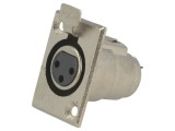 Conector XLR mamă 3 pini standard