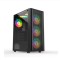 Carcasa PRO GAMING DUNE Mid Tower ARGB Negru