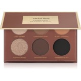 Pierre Ren&eacute; Mocha Mousse paletă cu farduri de ochi culoare Espresso 6x1.3 g