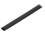 Manşon termocontractabil cu adeziv 12,7mm negru - 1m
