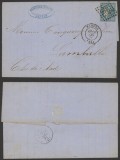 France 1871 Postal History Rare Cover + Content Nantes DB.430