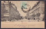 BUCURESTI BULEVARDUL ELISABETA DOAMNA TRASURI EPOCA CLASICA TCV CIRCULATA 1900, Printata