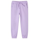 Pantaloni de trening pentru copii, lila, 104, vidaXL