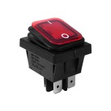 Intr CR 41x38x28mm ON-OFF 16A 250Vac rosu IP65