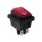 Intr CR 41x38x28mm ON-OFF 16A 250Vac rosu IP65