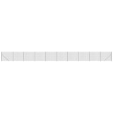 Cumpara ieftin Gard plasa de sarma cu bordura, antracit, 1,4x25 m