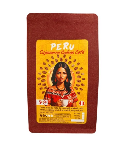 Cafea Peru Cajamarca Cedros Caf&eacute;, 250g, Cafea de specialitate