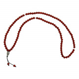 Colier mantra mala cu carneol si argint 925, Stonemania Bijou