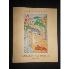 Paul Negulescu - Cantarea paradisului (1941, prima editie impecabila)