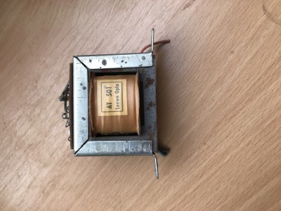 transformator iesire lampa tub el84 loewe opta foto