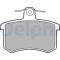 DELPHI LP451 set placute frana,frana disc