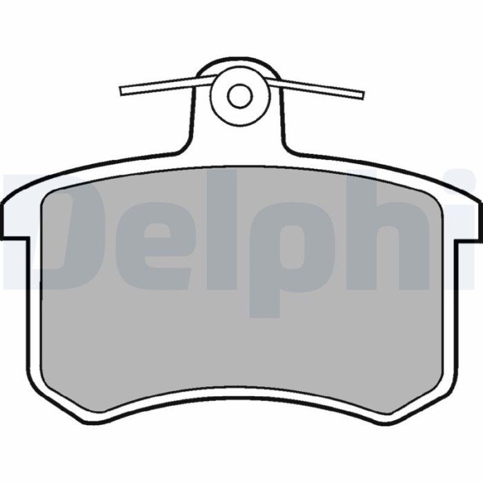 DELPHI LP451 set placute frana,frana disc