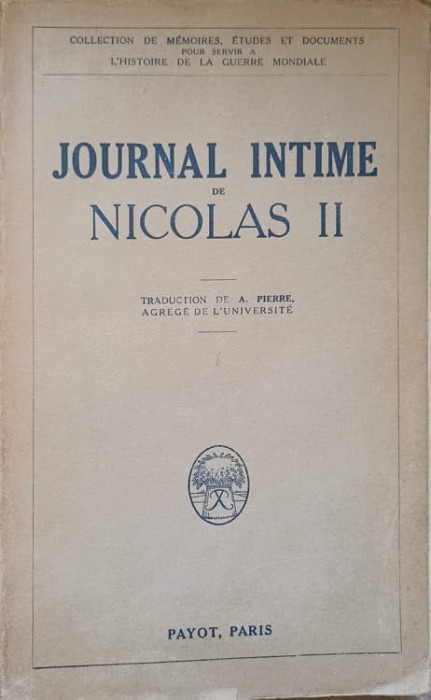 JOURNAL INTIME -NICOLAS II-237515